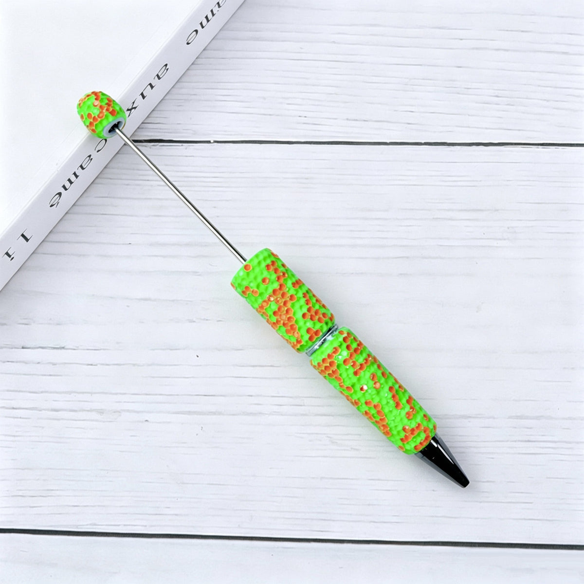 DIY Fluorescent AB Candy Color Rhinestones Beadable Pen 14