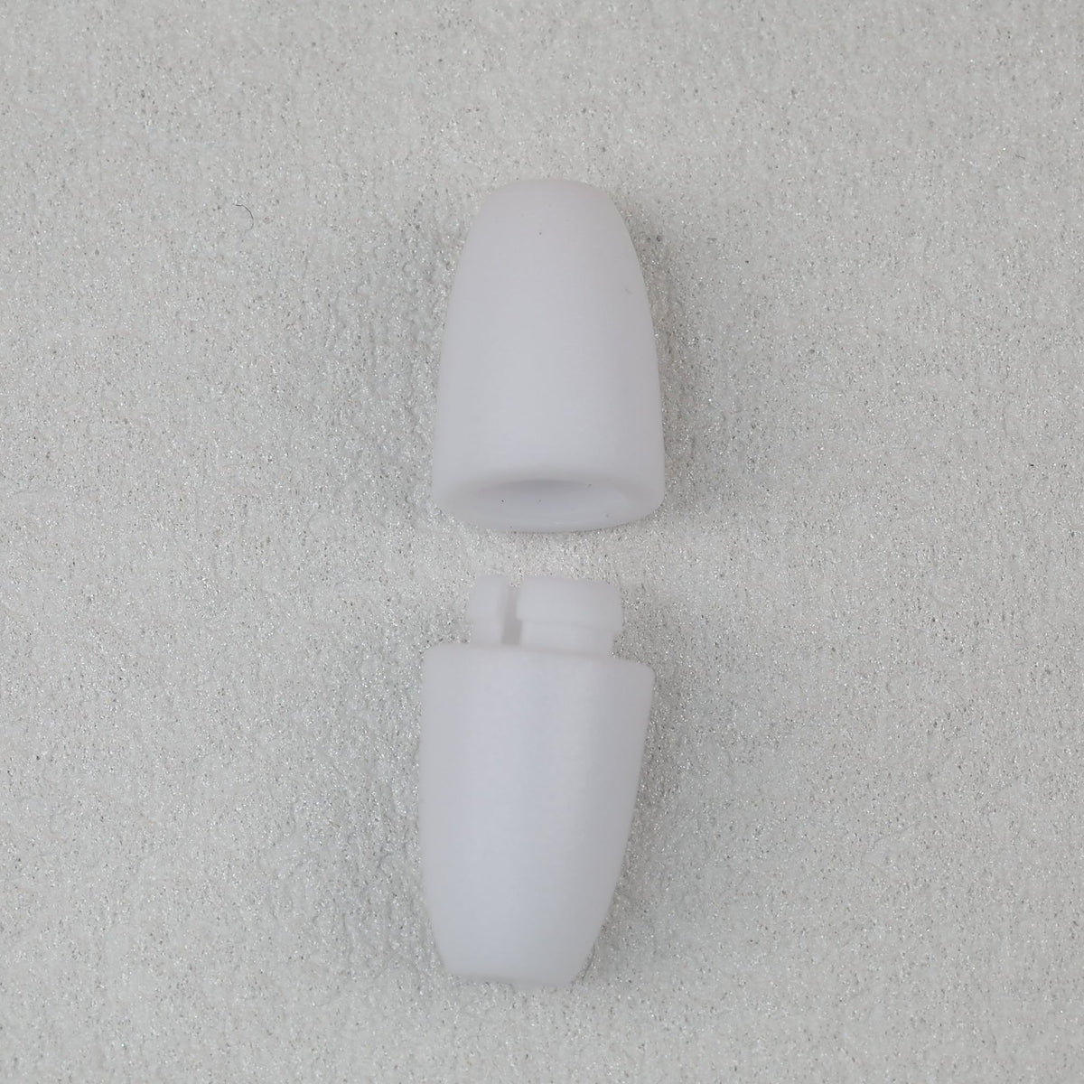 Breakaway Barrel Clasps Safety Connectors Colorful 100pcs 24.5mm - White