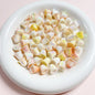 Double Colored Bell Orchid Acrylic Beads 11mm Iridescent 10pcs 13