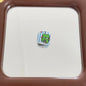 Acrylic Square Beads 16mm Glossy Cartoon Faces 10pcs 13