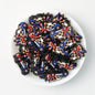Independence Day Truck Silicone Focal Beads  20pcs
