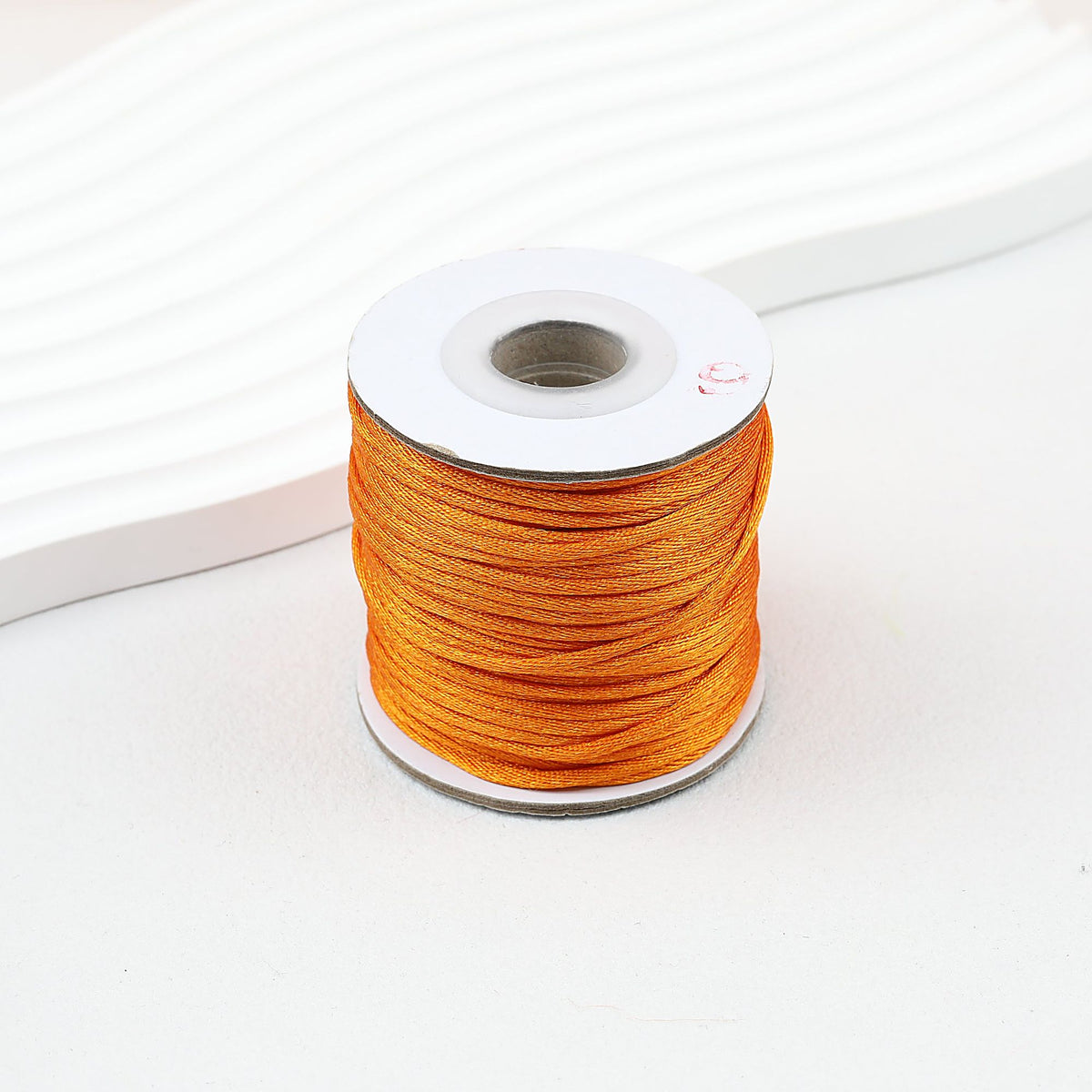 Nylon String Beading Cord 2mm Diameter Gold 38 Yards - #11 Dark Gold Yellow