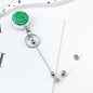 Beadable Badge Bar Reels With Glitter