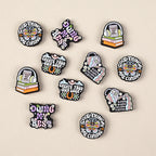 Silicone Focal Beads Inspirational Letters Bloom Where You Are Planted 20pcs 4