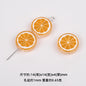 Colorful 14mm Round Acrylic Lemon Slice Beads 50pcs 5