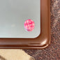 Flat Houndstooth Acrylic Beads 18mm Glossy Colorful 20pcs 5