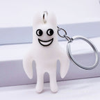 Soft Rubber Cartoon Monster Keychain Colorful Garten Of Banban Plush 6