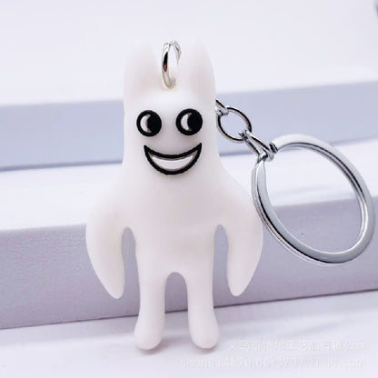 Soft Rubber Cartoon Monster Keychain Colorful Garten Of Banban Plush 6