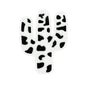 Silicone Focal Beads Cactus Bold Contrasting Patches 20pcs 6