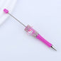 Beadable Pen with Kitty and Rhinestone  20