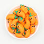 3D Three Color Cute Chili Silicone Focal Beads 20pcs 4