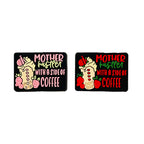 Silicone Focal Beads Mom Coffee Mother Hustler With A Side Of Coffee 20pcs