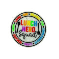 Silicone Focal Beads Lunch Hero Squad Rainbow Lettering Kitchen Icons 1 pcs
