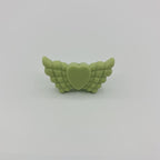 Wing Silicone Beads Mixed Colors 20pcs 18