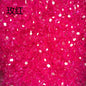 Transparent Faceted Acrylic Beads 10mm Crystal Texture 990pcs 12