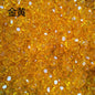 Transparent Faceted Acrylic Beads 10mm Crystal Texture 990pcs 14