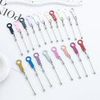 Beadable Cup Charms Glitter Marble Texture
