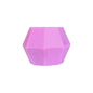 18mm Faceted Silicone Beads Colorful Geometric Shape 50pcs 14
