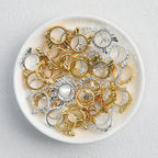 Dragon Horn Metal Bead Frame 15mm Decorative Zinc Alloy 40pcs