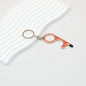 No Touch Door Opener Touchscreen Keychain Multifunctional Alloy