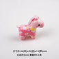 Colorful Pony Shaped Acrylic Beads 26x29x12mm Hole 3mm 20pcs 7