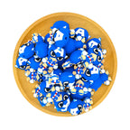 Silicone 3D Focal Beads Marvel Superhero Captain America Side Profile 2