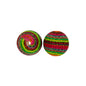 15mm Printed Silicone Beads Daisy Polka Dot Patterns 50pcs 3