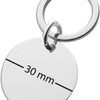 Stainless Steel Teacher Keychain Polished Silver Arrow Design 5
