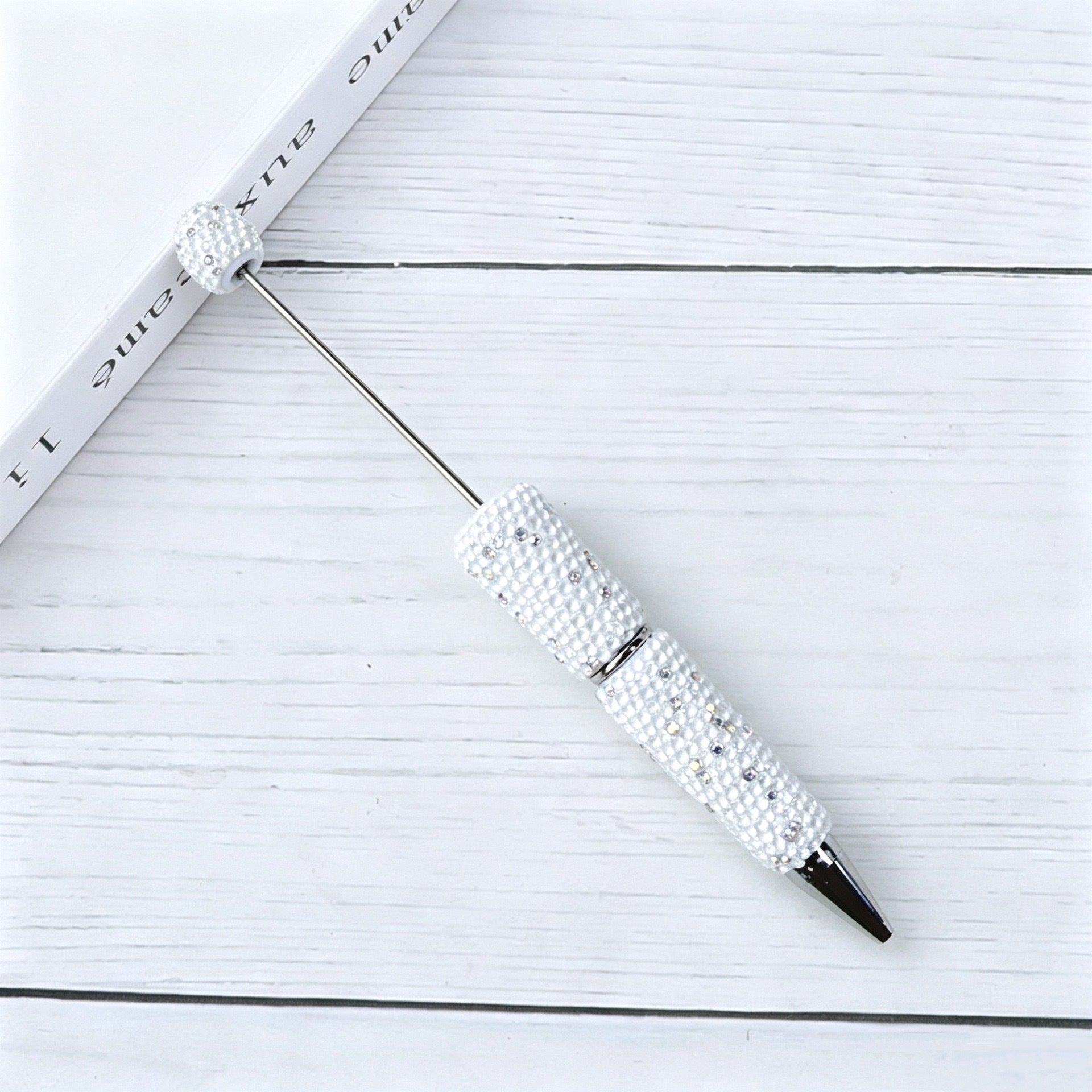 DIY Fluorescent AB Candy Color Rhinestones Beadable Pen 6