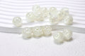 Sparkling Star Resin Round Beads 16mm 50pcs 6