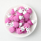 3D Easter Egg Bunny Silicone Focal Beads 20Pcs  3