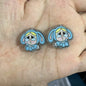 Adorable Crybabe Acrylic Beads 25mm Enamel Painted 10pcs 9