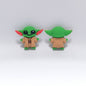 Silicone 3D Focal Beads Embrace Yoda Character Holding Arms 20pcs