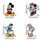 Silicone Focal Beads Disney Mickey Minnie Daisy Donald Duck Distinct Poses 20pcs 5