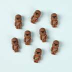 Silicone 3D Focal Beads Star Wars Chewbacca Detailed Fur Bandolier 20pcs 6