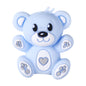 Silicone 3D Focal Beads Hug Bear Outstretched Arms 20pcs 15