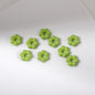 Floral Flower Shape 8mm Acrylic Spacer Beads 50pcs 8