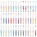 Colorful Pearl Gradient Round Ballpoint Pen Plastic 2
