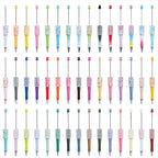 Colorful Pearl Gradient Round Ballpoint Pen Plastic 2