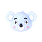 Silicone 3D Focal Beads Koala Head Multi Color Pastel Shades 20pcs 11
