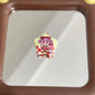 Star Shaped Acrylic Beads 25mm Cartoon Sweet Girl Printed 10pcs 3