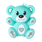 Silicone 3D Focal Beads Hug Bear Outstretched Arms 20pcs 11