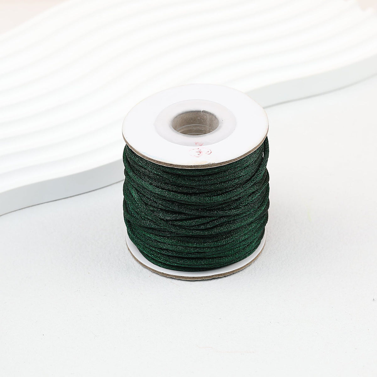 Nylon String Beading Cord 2mm Diameter Gold 38 Yards - #13 Blackish Green
