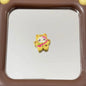 Painted Hello Kitty Acrylic Beads 25mm Wearing ButterBear Costume 10pcs 6