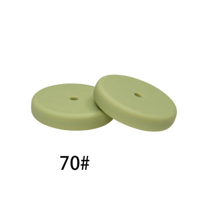 25mm Silicone Beads Flat Coin Spacer Pastel Mix 50pcs 18
