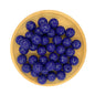 15mm Silicone Beads Crackle Printed Multi Color 50pcs 22