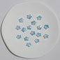 Czech Glass Beads Star 8mm Translucent Pastel Iridescent 50pcs 6