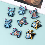 Silicone Focal Beads Disney Stitch Tigger Eeyore Character Group 20pcs 6