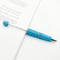 DIY Electroplated Colorful Rhinestones Beadable Pen 13