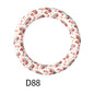 65mm Silicone Beads Printed Designs Vibrant Colors 41